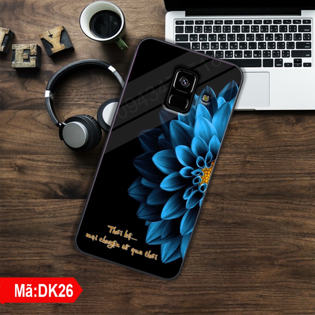 ỐP lưng kính 3D SAMSUNG A8, SAMSUNG A8PLUS , ỐP điện thoại thế hệ mới siêu sang BAPSHOPPE