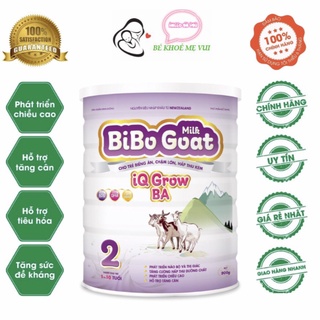 Sữa bột dê bibo milk goat iq ba 2 400g.