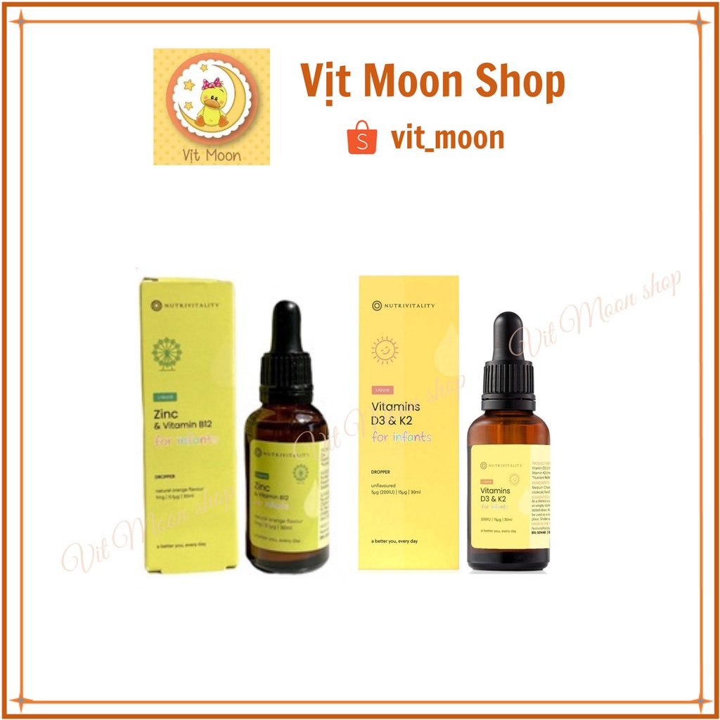 Kẽm giọt Nutrivitality Anh Quốc