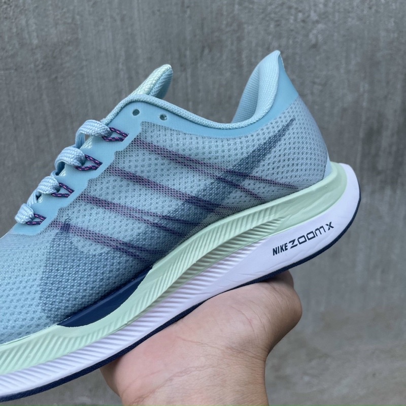 Giày thể thao sneaker Air Zoom chạy bộ,đi chơi xanh nước biển nam nữ