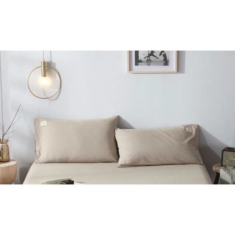 Vỏ gối nằm cotton tici (sl1c), Đủ màu , Đủ Kích Thước, Vải Mềm Đẹp Không Phai Màu.