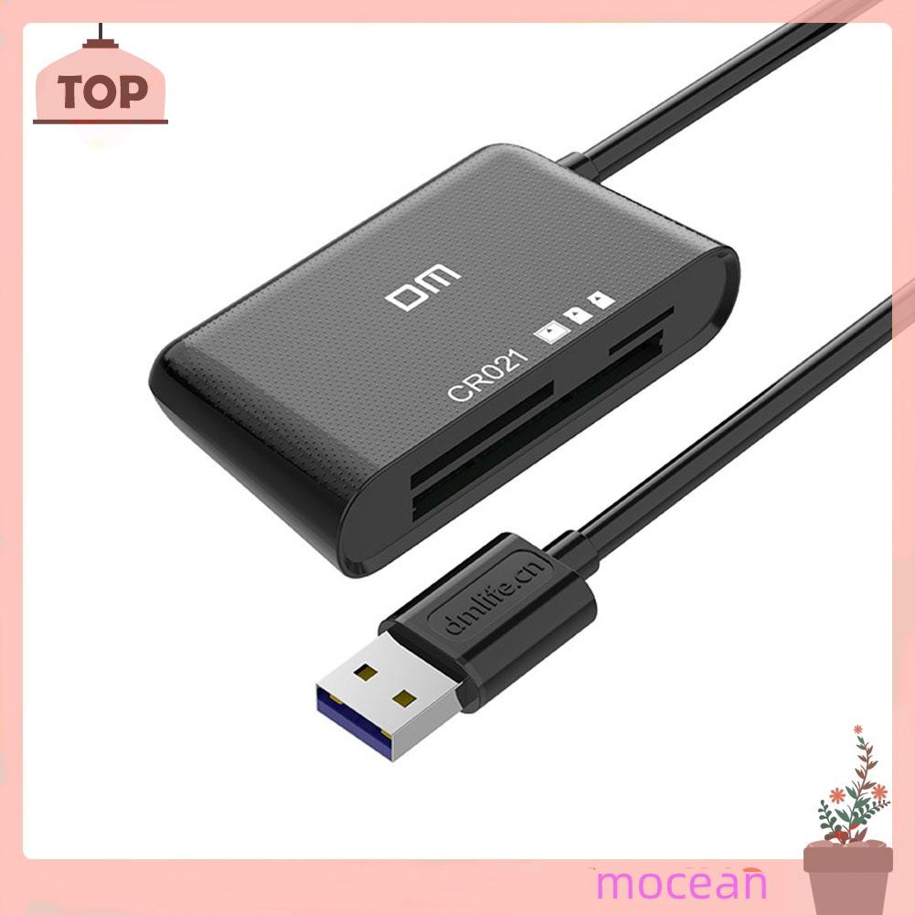 Mocean DM CR021 USB 3.0 TF CF Secure Digital Memory Card Reader for Lapotp Desktop