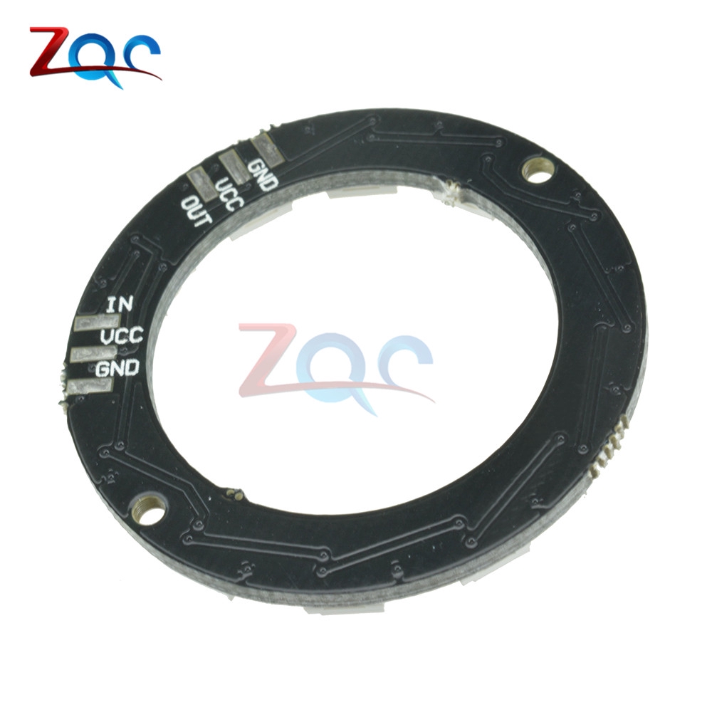 Ws2812b rgb led ring 12 bit ws2812 5050 rgb led với module điều khiển tích hợp
