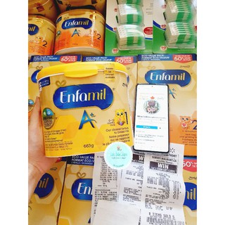 SỮA ENFAMIL CANADA SỐ 1,2 663GR