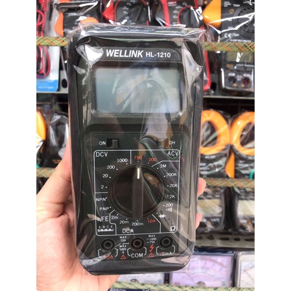 ĐỒNG HỒ ĐO VẠN NĂNG WELLINK HL-1210
