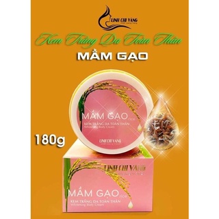 Kem dưỡng trắng da toàn thân mầm gạo linh chi vàng 180g