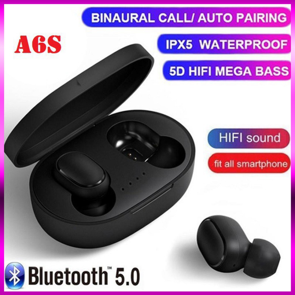 [ GIÁ HỦY DIỆT ] Tai nghe bluetooth không dây A6s, Pro 4, i12, i7s - TWS loại 2 tai nghe âm thanh CỰC HAY