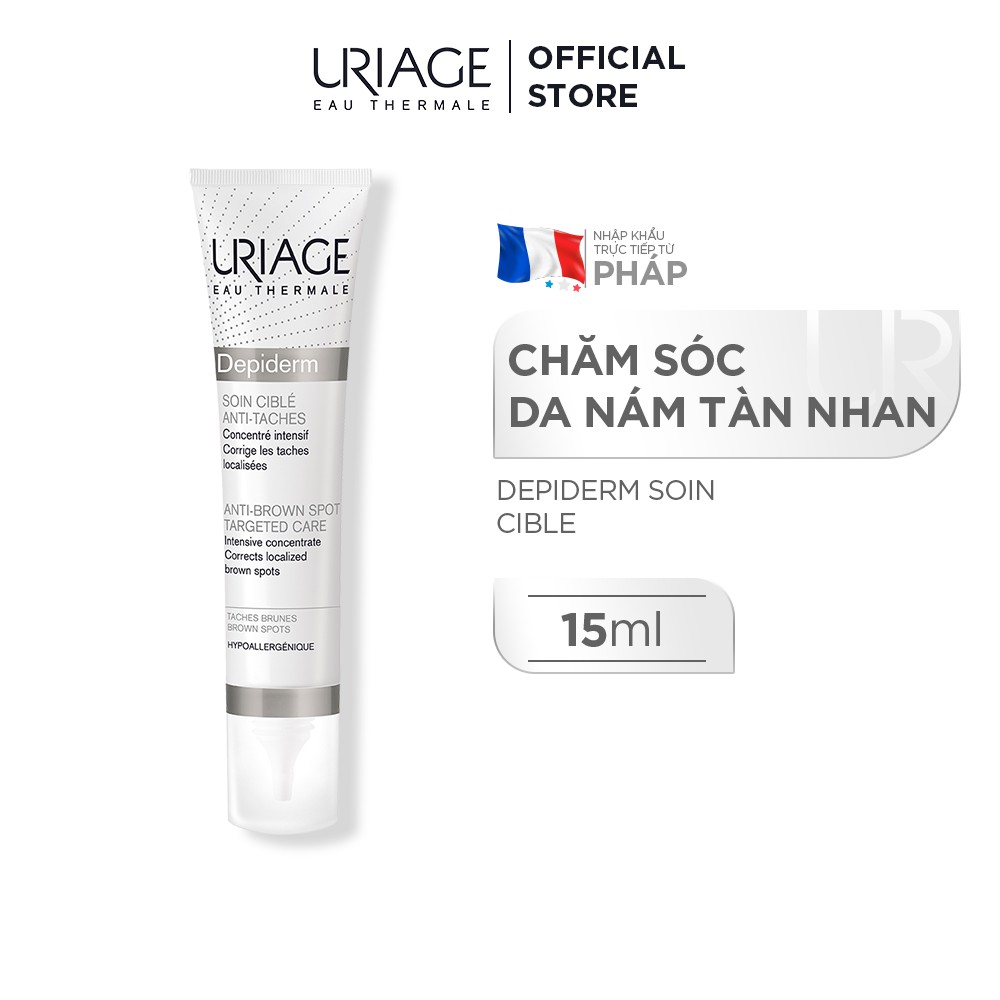 Sữa chăm sóc vùng da nám, tàn nhang URIAGE DÉPIDERM SOIN CIBLÉ ANTI-TACHES 15ml