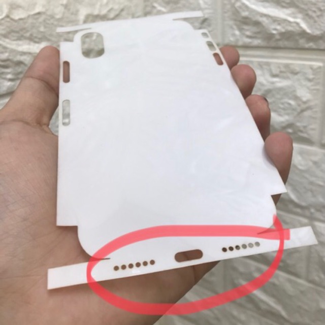 Film ppf FULL LỖ LOA - iphone và sámung (Có clip hướng dẫn dán)