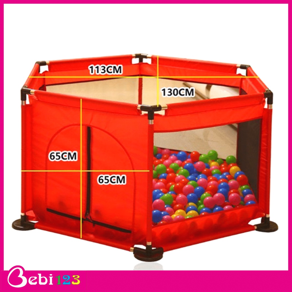 (Tặng banh) Nhà banh, quây bóng cho bé, lều chơi bóng khung Inox chăc chắn