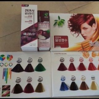 Thuốc nhuộm phủ bóng tóc trái cây Hàn Quốc