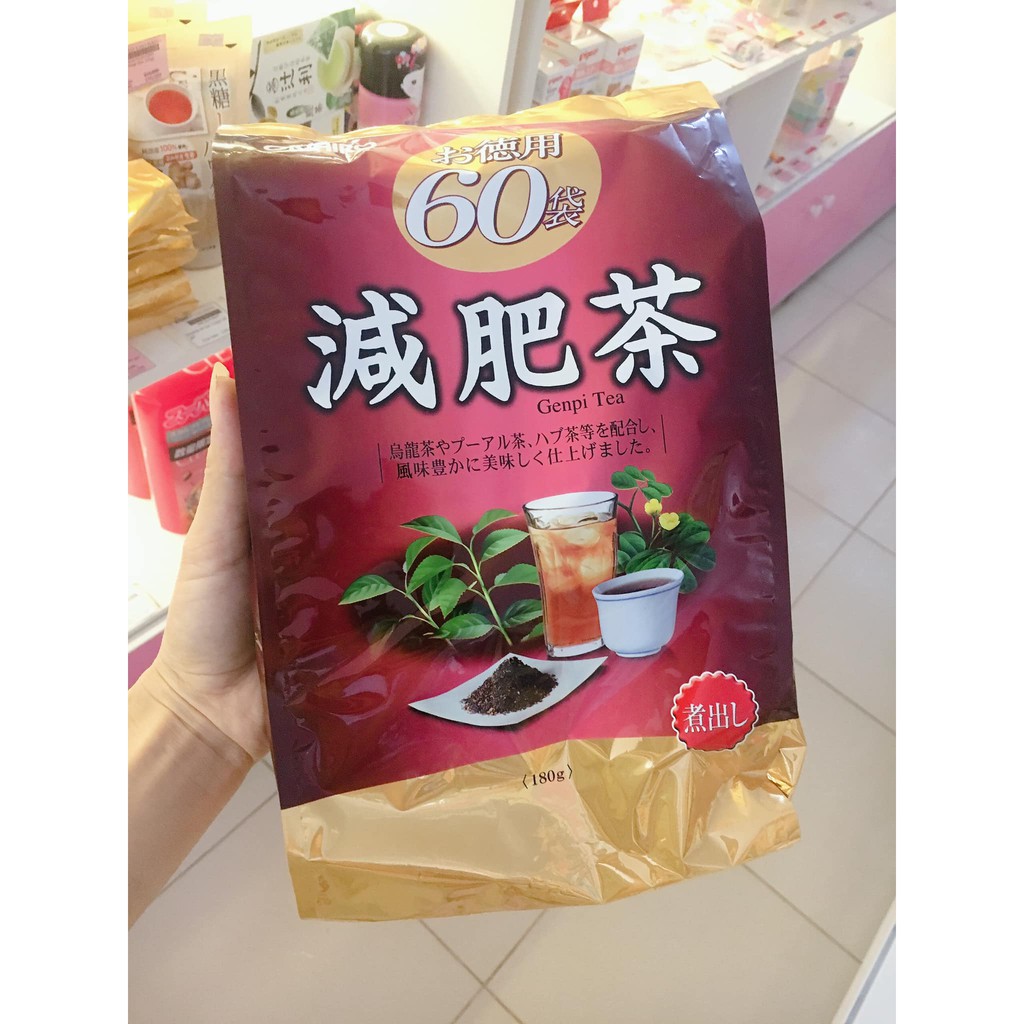 TRÀ GENPI TEA ORIHIRO, GIẢM MỠ BỤNG - NGĂN - LOẠI BỎ MỠ THỪA