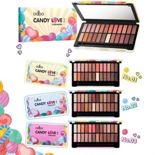 Phấn mắt Odbo Candy Love