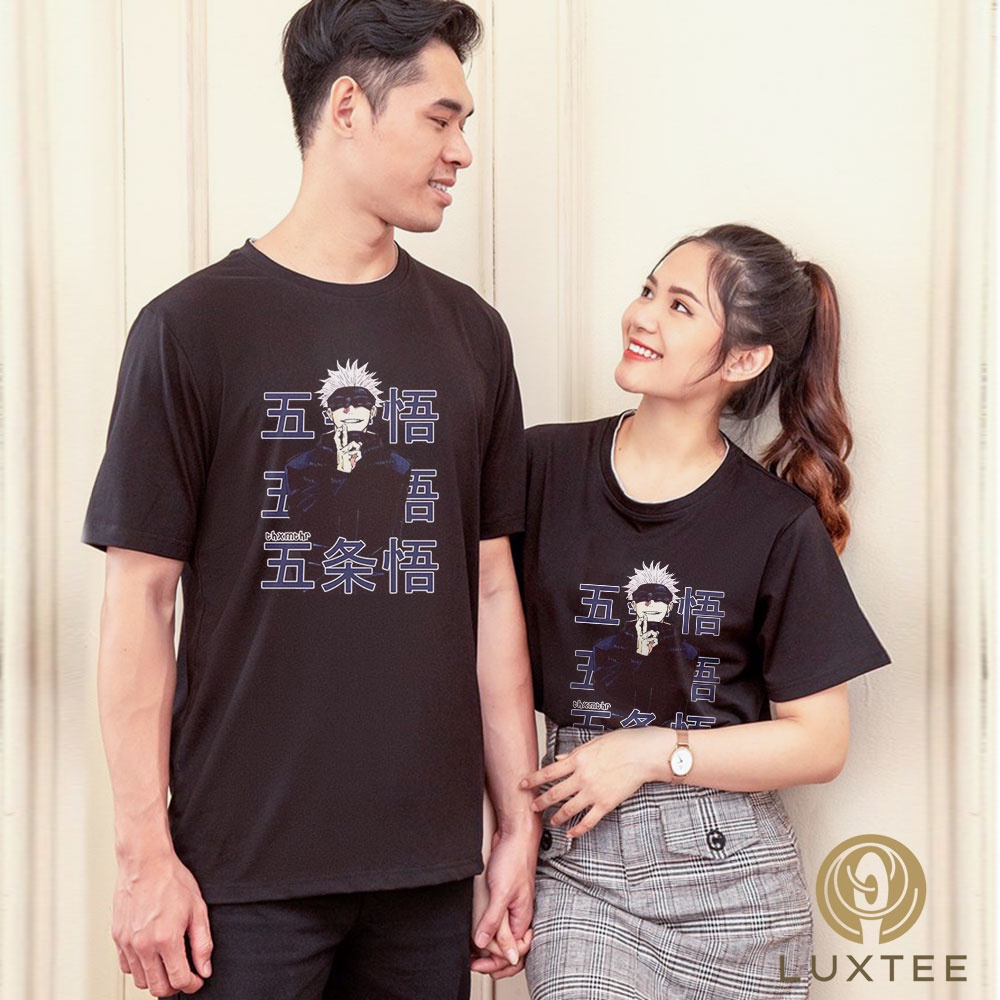 Áo Thun Tay Lỡ Jujutsu Kaisen, Áo Phông  In Hình Hoạt Hình Cho Nam Nữ, Satoru Gojo Anime Manga Cực Ngầu