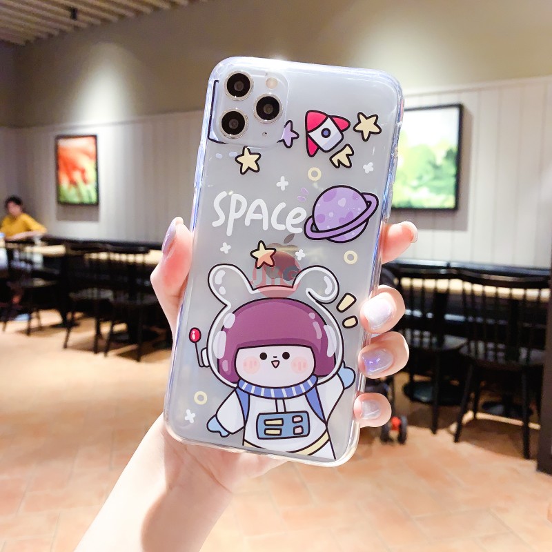 Ốp điện thoại dẻo in hình phi hành gia cho Samsung Galaxy S3 S4 Mini S5 S6 S7 E + S8 S9 S10 5G S10E S20Plus Ultra | BigBuy360 - bigbuy360.vn