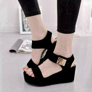 Sandal đế xuồng 7 phân chất nhung nhẹ êm bền đẹp