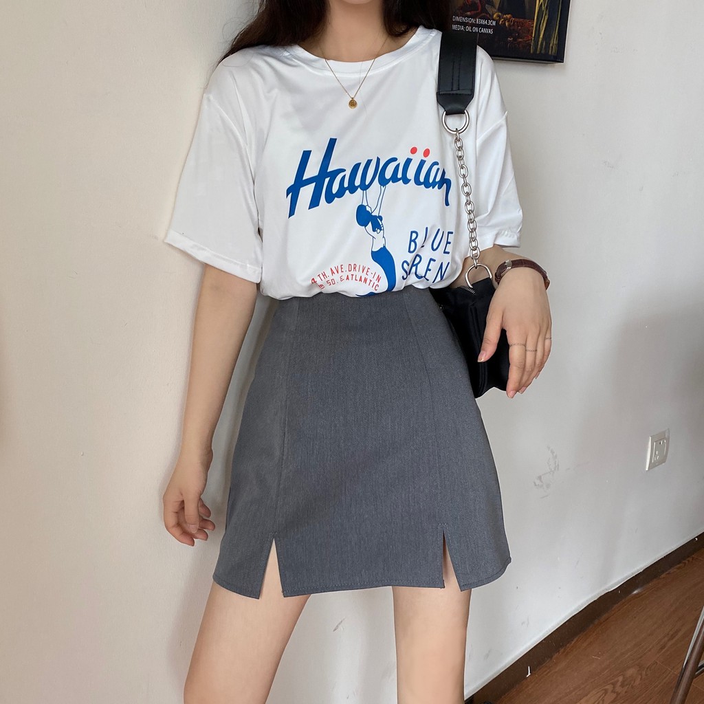 Xiaozhainv Chân Váy Nữ Lưng Cao Ôm Dáng Phong Cách Hàn Quốc | BigBuy360 - bigbuy360.vn