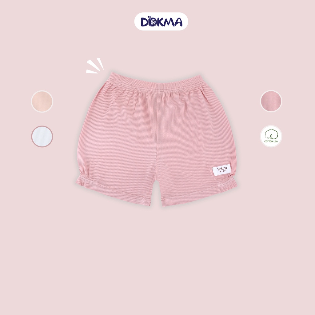DB1019Q Quần cộc Bé gái Dokma (9-36M)