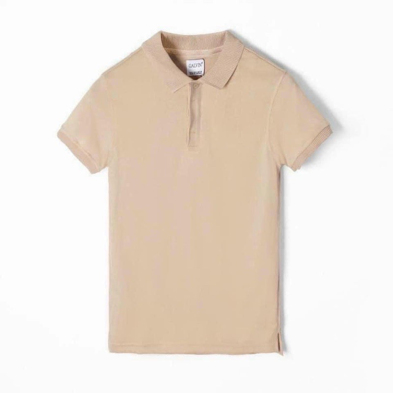 ANA15 - ÁO POLO NAM TRƠN CỔ DỆT SỌC GALV | BigBuy360 - bigbuy360.vn