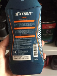 Dầu gội nước hoa Xmen 180g