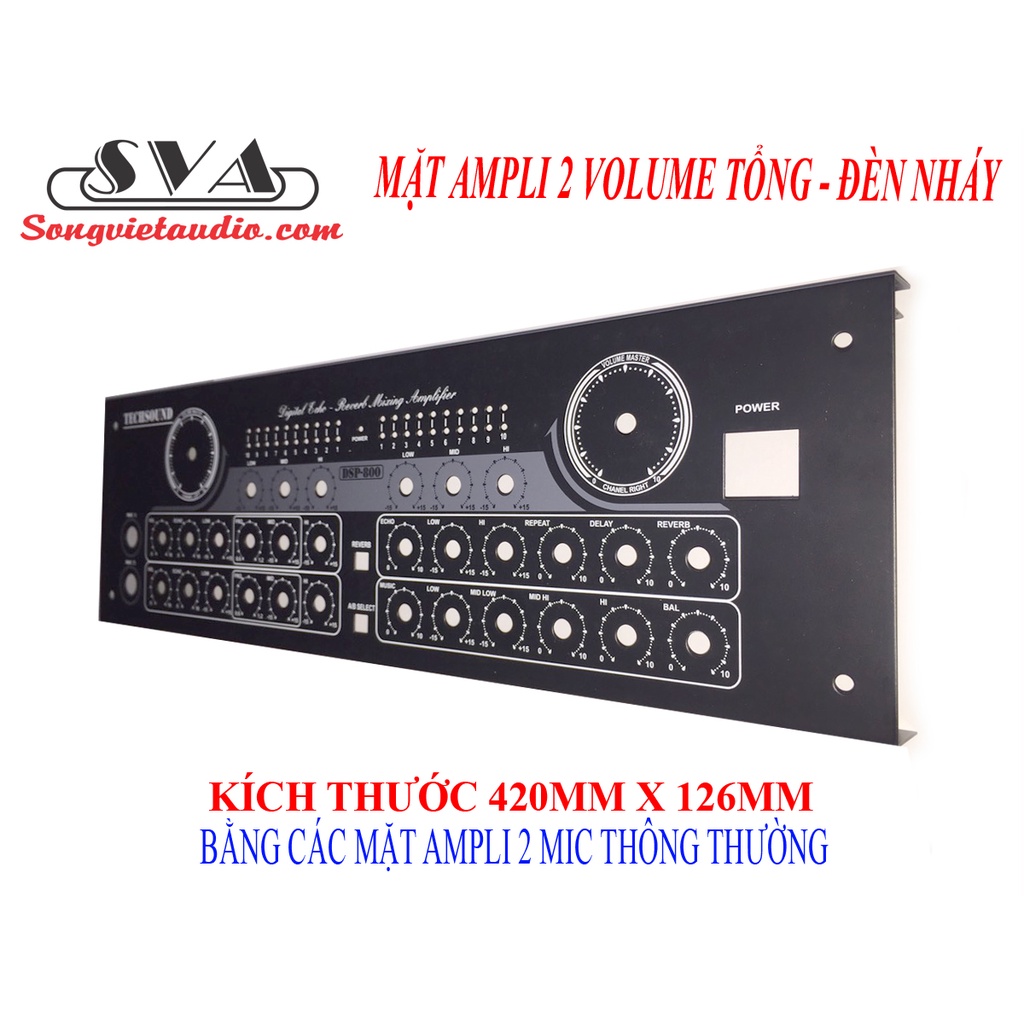 MẶT AMPLI DSP800