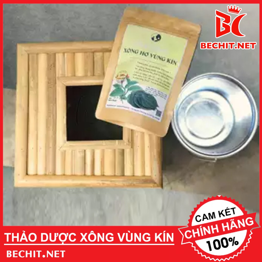 Bộ Ghế Xông Hơi Vùng Kín Kèm Xô Và Thảo Dược Xông Hơ Vệ Sinh Vùng Kín Trầu Không Dạng Túi Lọc An Toàn Tiện Lợi