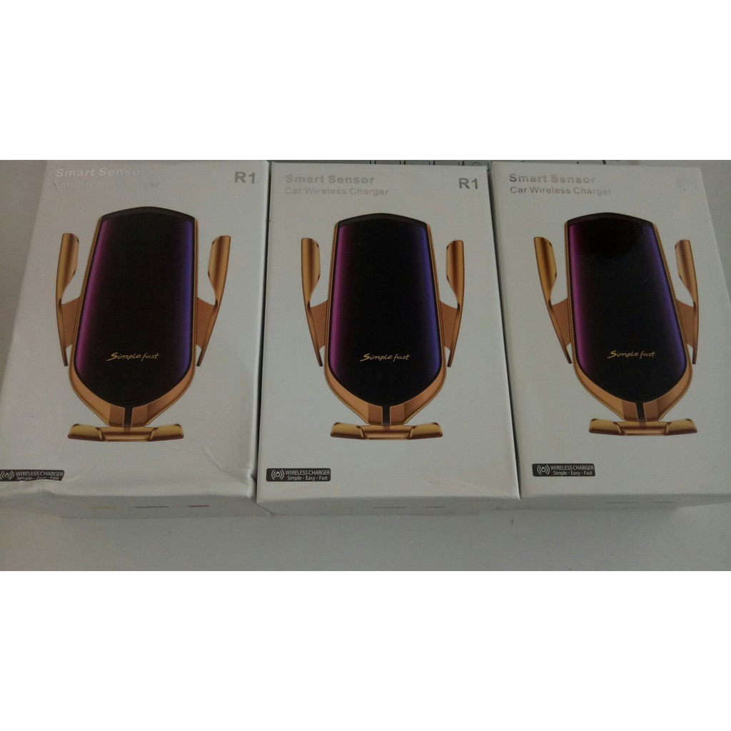 Pin sạc điện thoại ko dây trên ô tô, Gía đỡ điện thoại cảm ứng trên xe hơi ô tô | BigBuy360 - bigbuy360.vn