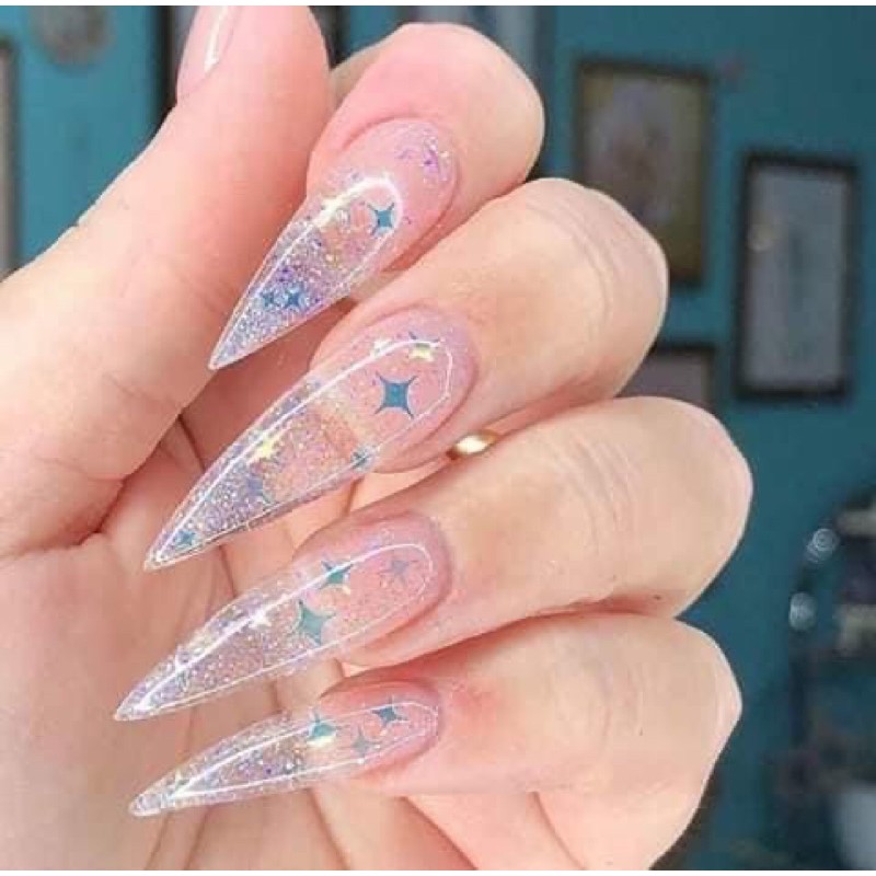 SET BƯỚM 🦋 - SET LÁ THÔNG  - SET SAO 4 CÁNH ✨ TRANG TRÍ NAILS 12 MÀU
