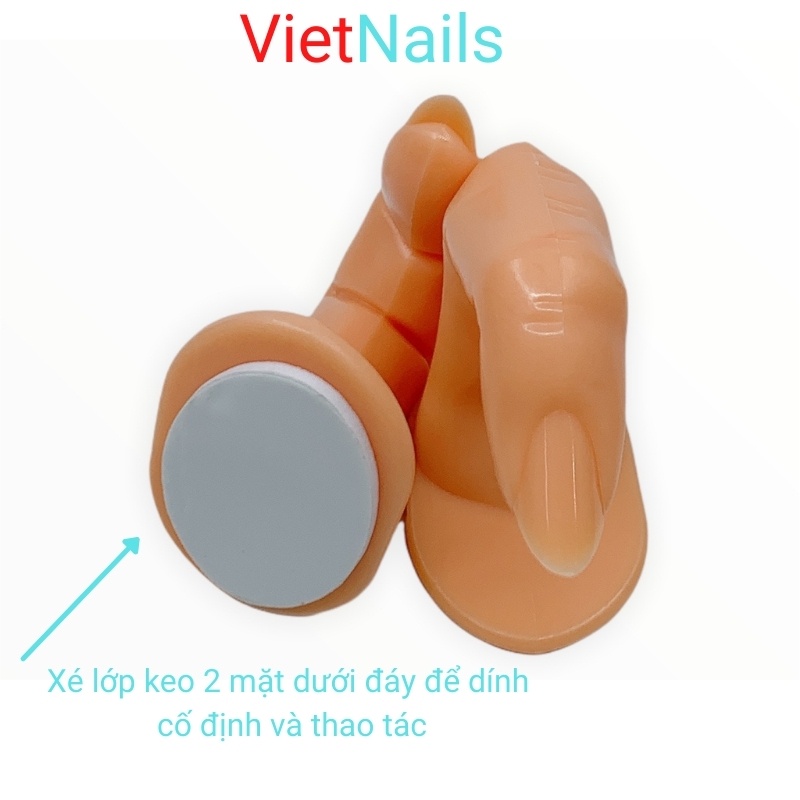 Ngón Tay Giả Học Nail Cao Cấp Chuẩn Như Ngón Thật