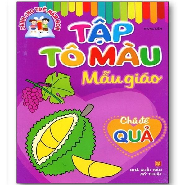 Sách - Combo Tập Tô Màu Mẫu Giáo ( Túi 8 Cuốn)
