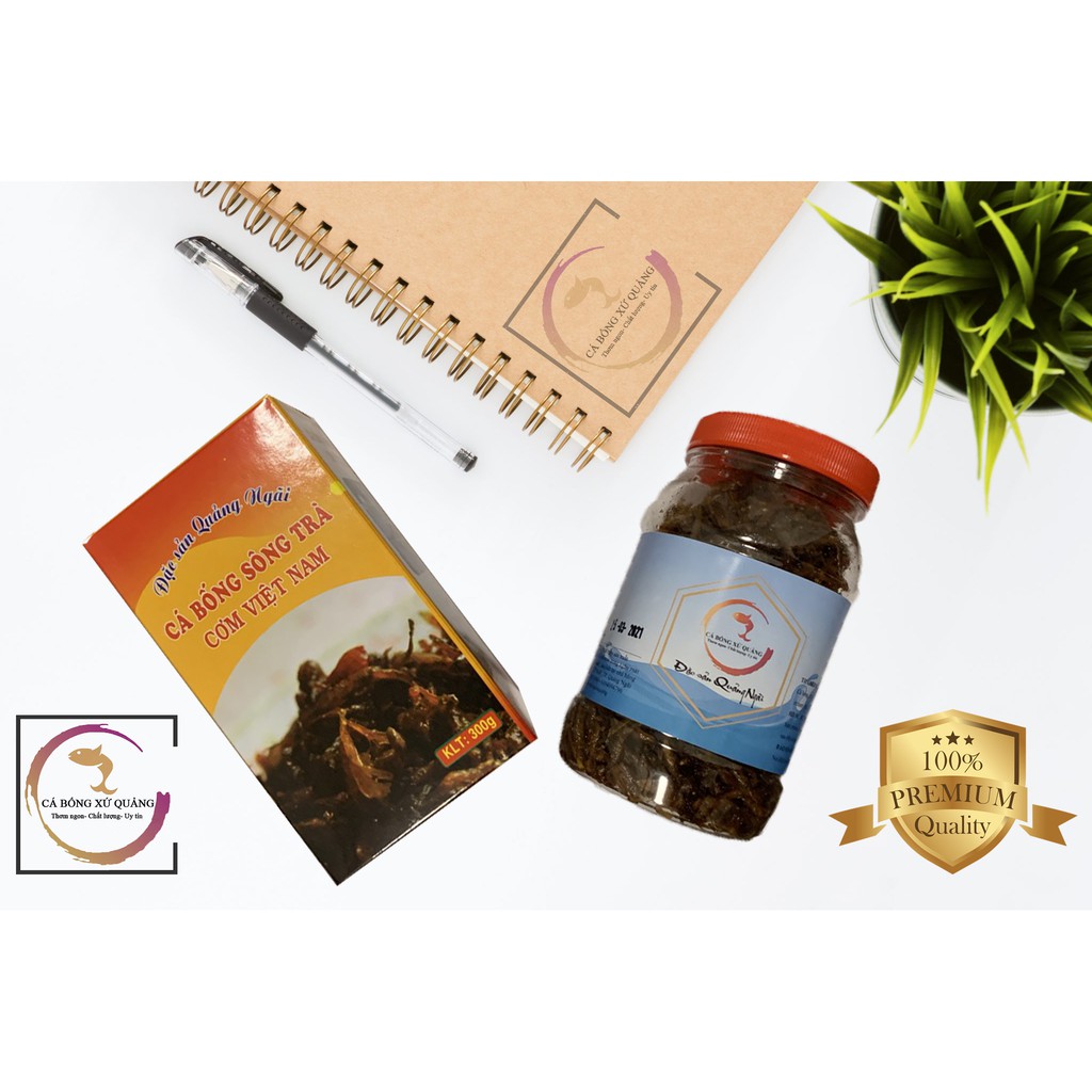 Cá Bống Sông Trà (100% Cá nhỏ) - Đặc Sản Quảng Ngãi hủ 300gr | BigBuy360 - bigbuy360.vn
