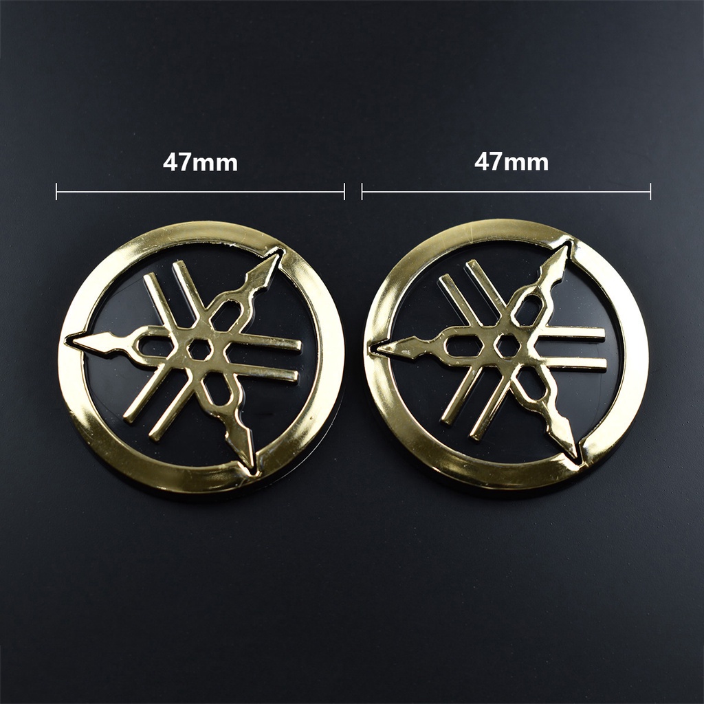 Miếng Dán logo abs 25mm / 47 / mm Trang Trí Xe Mô Tô yamaha