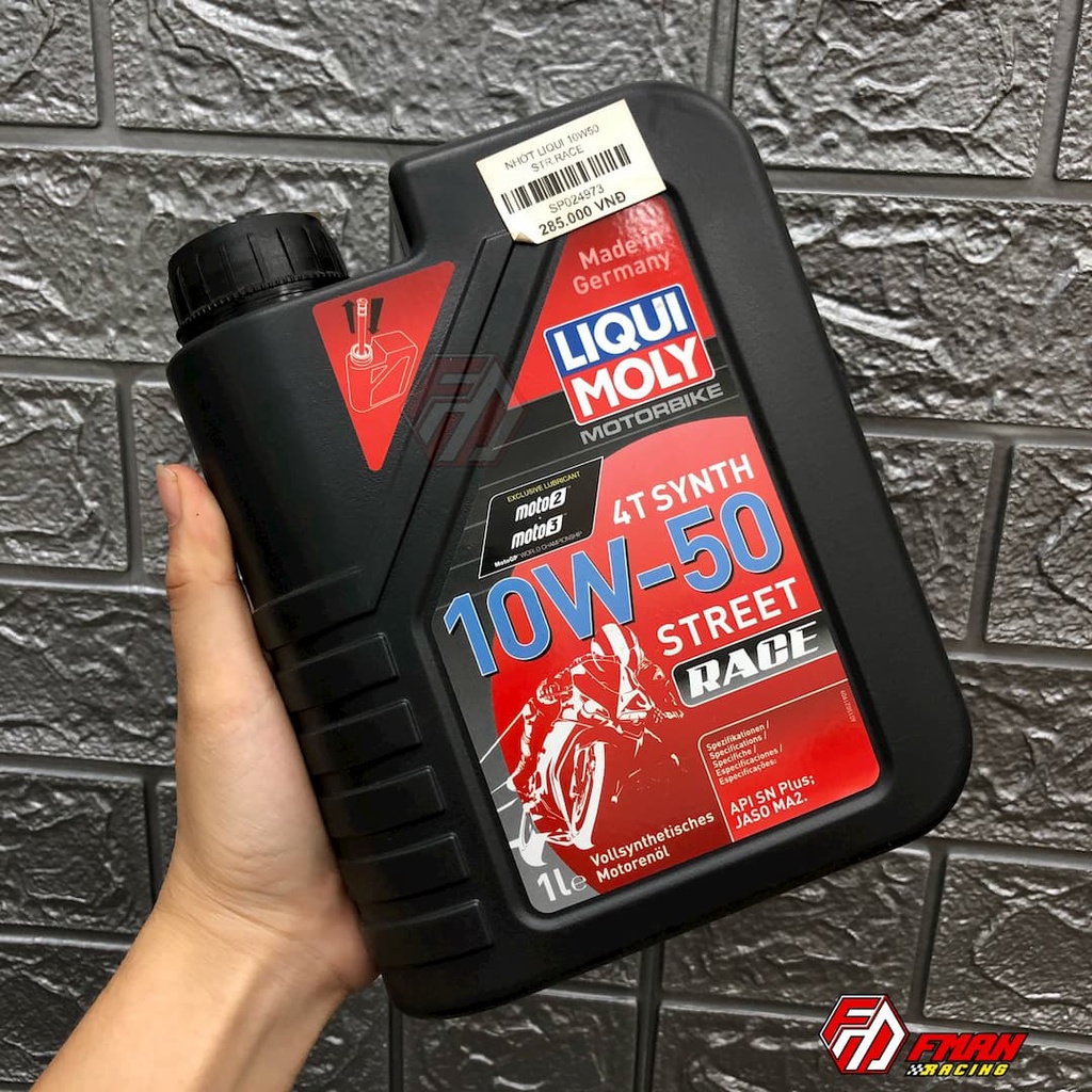 Nhớt LIQUI MOLY STREET RACE (10W50) chính hãng