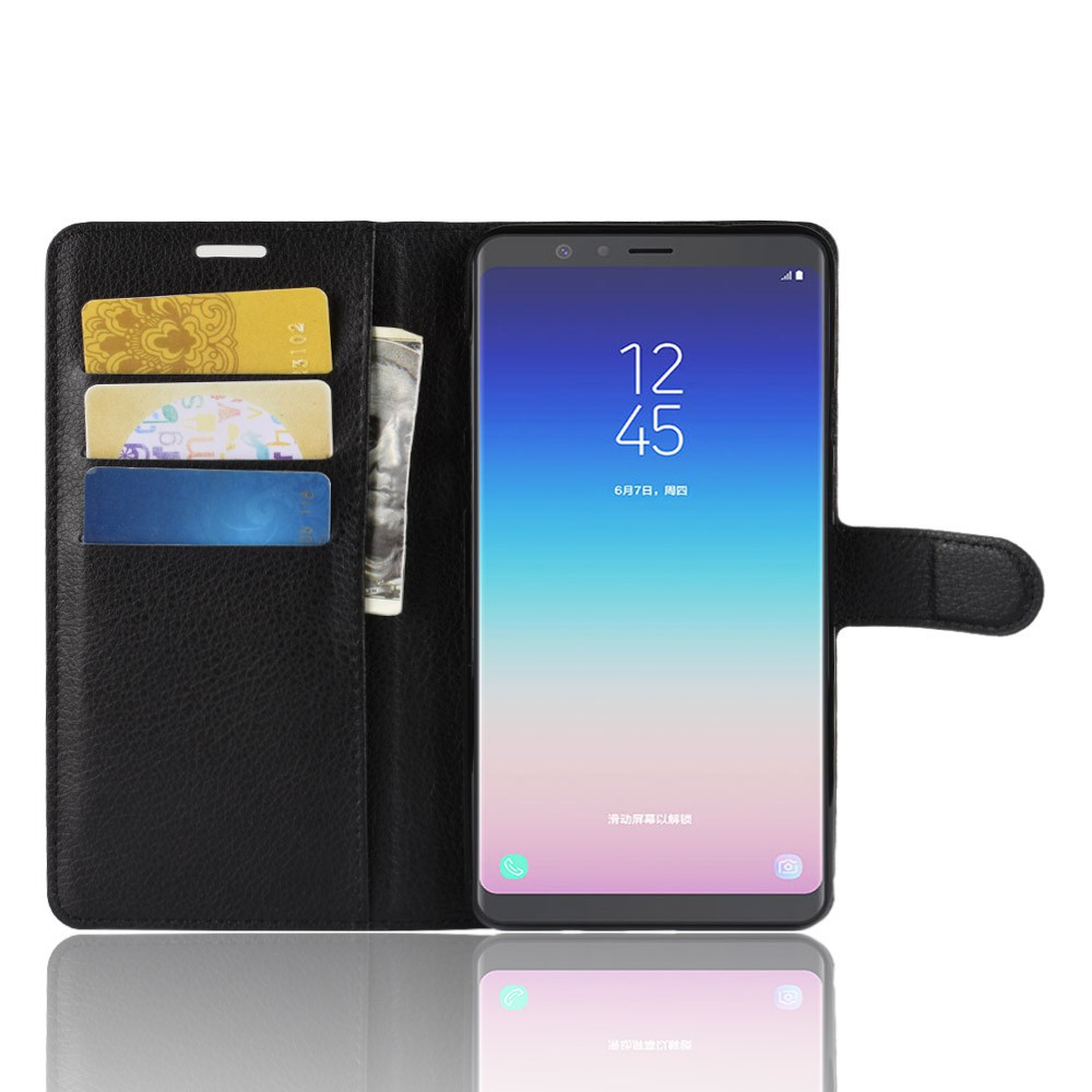 Bao da nắp gập kèm ví đựng thẻ tiện lợi cho Samsung Galaxy A8 star/A9 | BigBuy360 - bigbuy360.vn