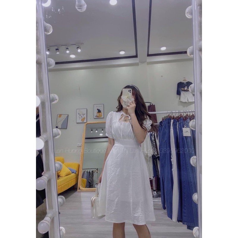 [Video/ảnh thật] Đầm thiết kế xếp li ngực Quảng châu | BigBuy360 - bigbuy360.vn