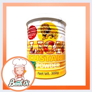Bột sư tử/ bột trứng lion custard powder - lon 300gr