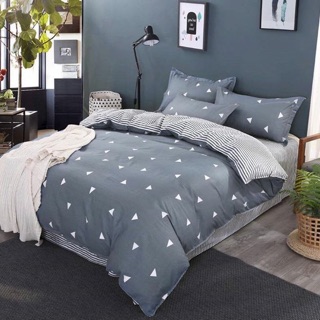 Bộ vỏ chăn ga gối Cotton Poly nhập