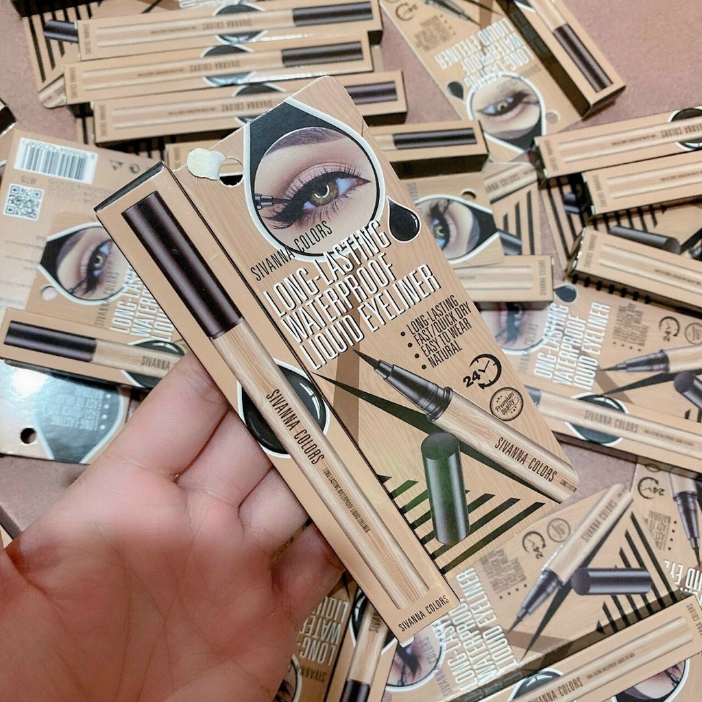 Kẻ mắt bút lông chống nước Thái Lan Sivanna "Thân Gỗ | BigBuy360 - bigbuy360.vn