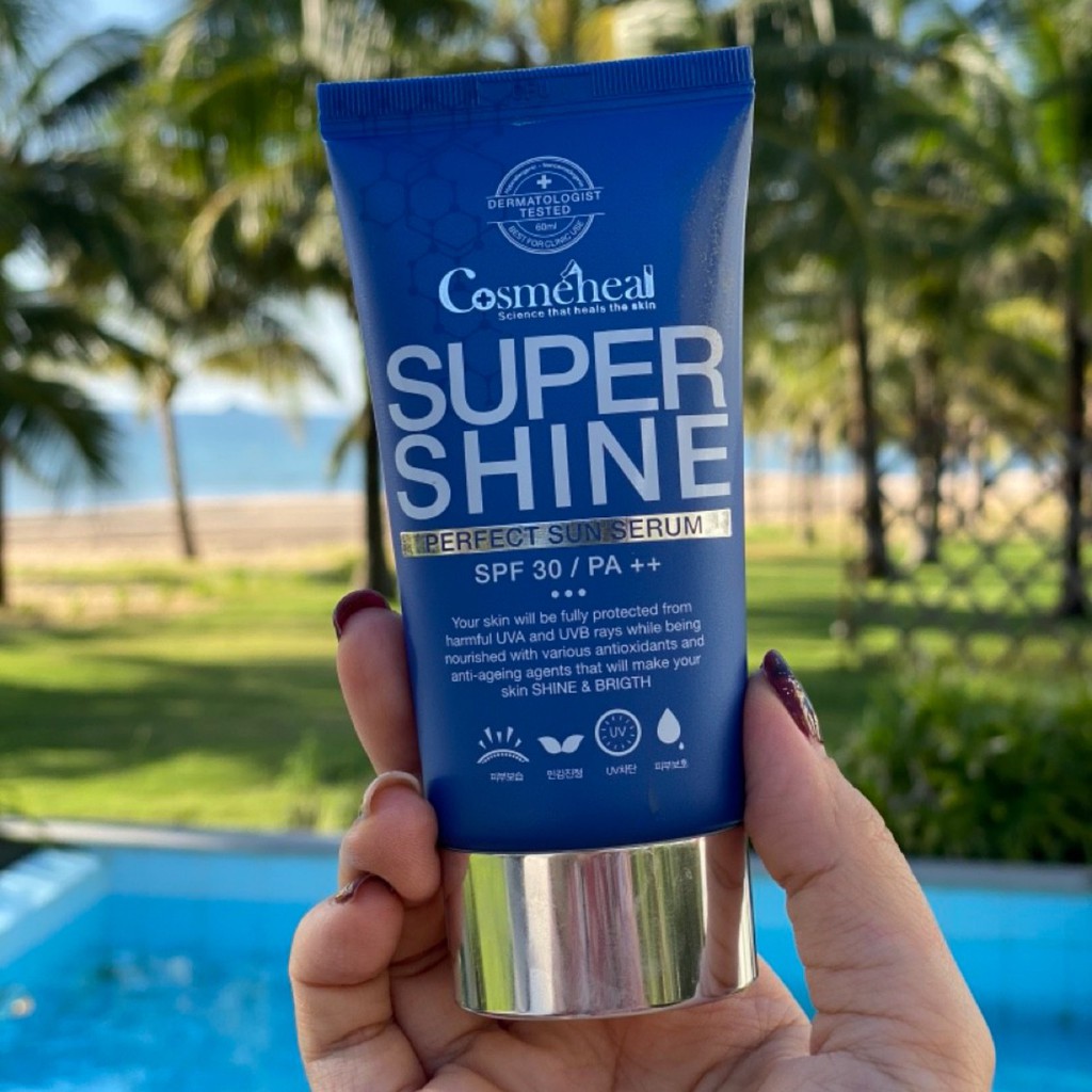 Kem tế bào gốc chống nắng Cosmeheal SuperShine Perfect Sun Hàn Quốc