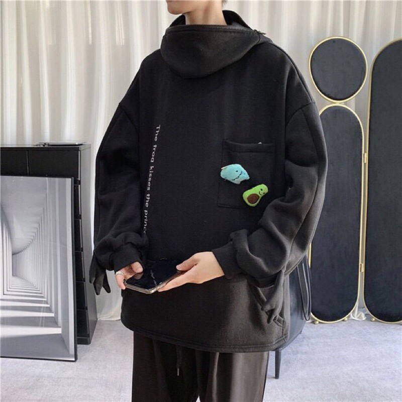 ÁO HOODIE ẾCH KHOÁ MIỆNG SIÊU CUTE 😂😂 | BigBuy360 - bigbuy360.vn