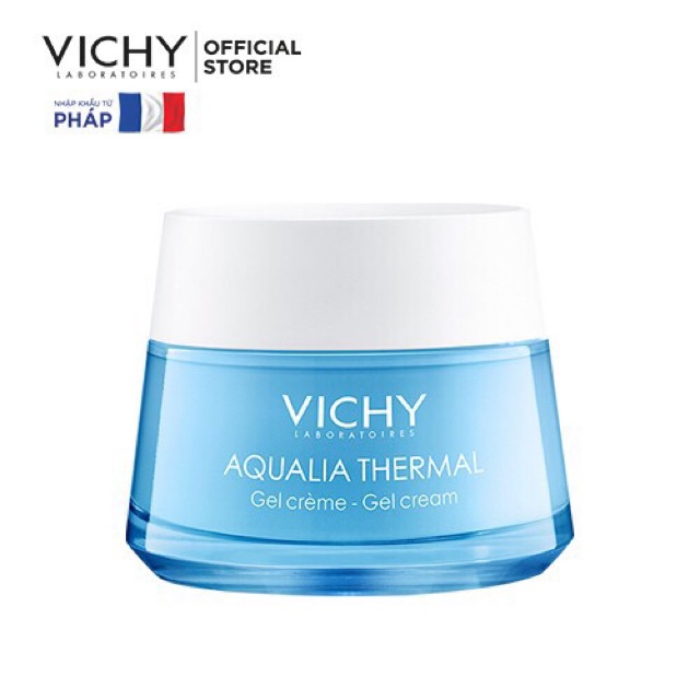 ✔️(CHÍNH HÃNG) Kem Dưỡng Ẩm & Cũng Cấp Nước Vichy Aqualia Thermal Rehydrating Gel Cream 50ml