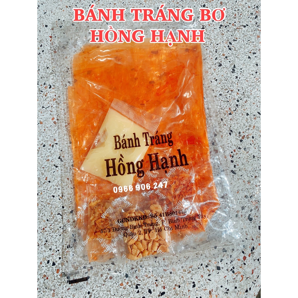 Bánh Tráng Sate Tắc Hồng Hạnh - chấm sốt me - bơ đậu phộng hành phi - xì ke muối tỏi bánh tráng trộn sẵn