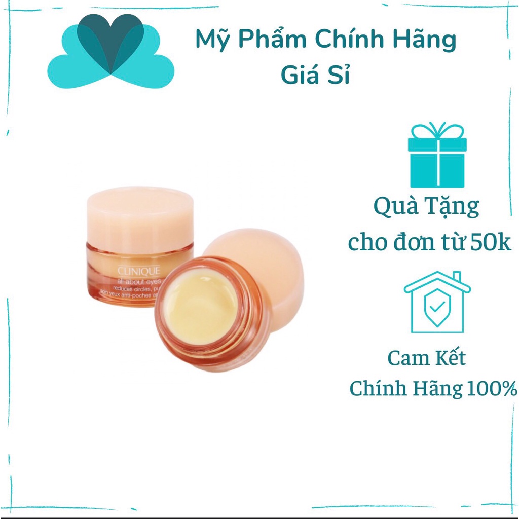 Kem Giảm Thâm, Bọng Mắt Clinique All About Eyes 5ml