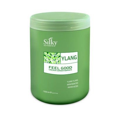 Kem hấp xả chăm sóc tóc bằng thảo dược YLANG Feel Good Conditioner SILKY 1000ml