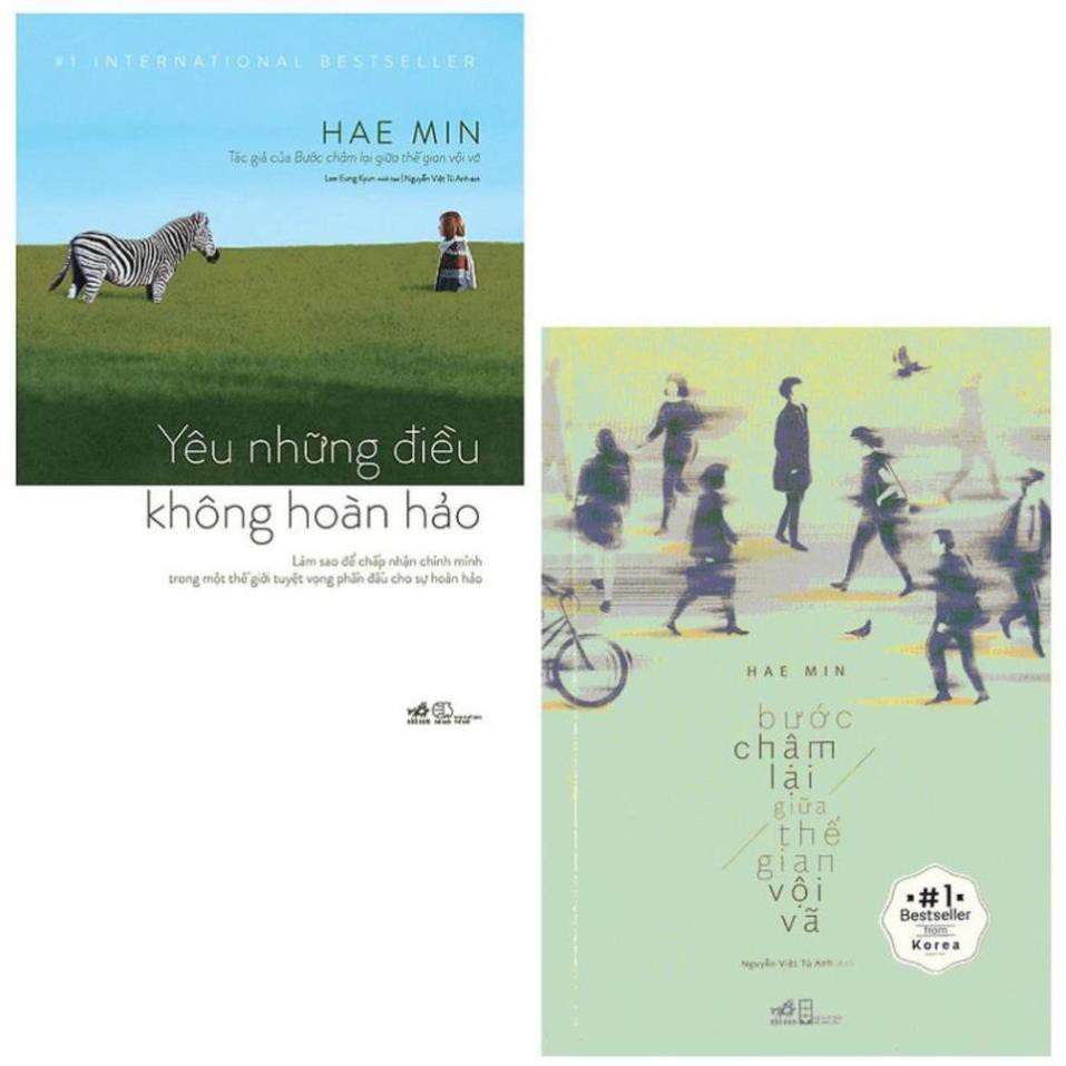 Sách Nhã Nam - Combo Yêu Những Điều Không Hoàn Hảo Và Bước Chậm Lại Giữa Thế Gian Vội Vã