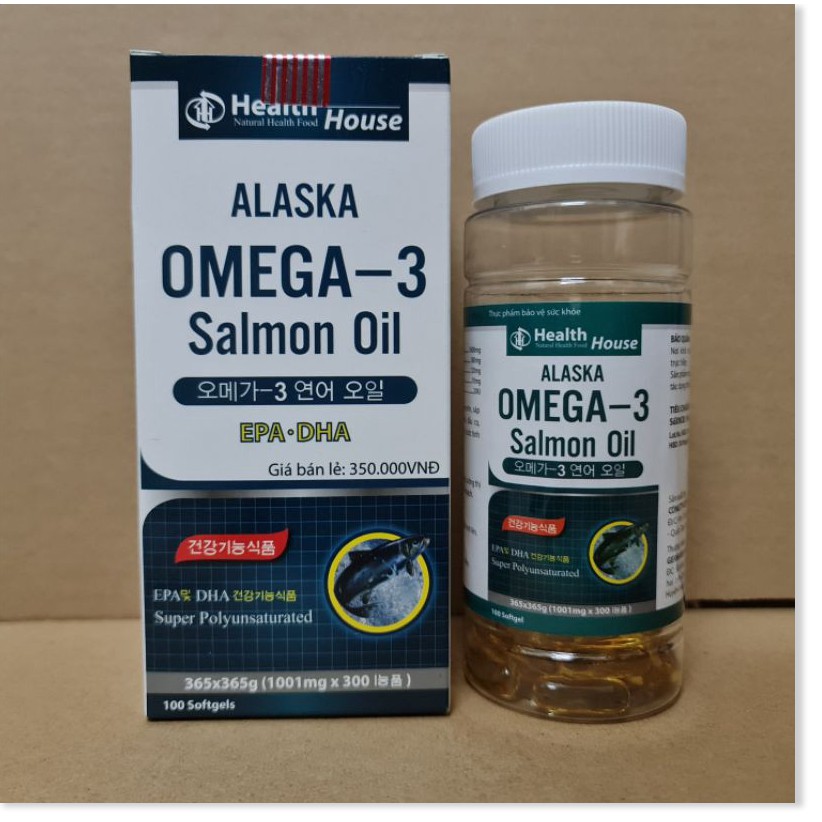 (chính hãng) Alaska Omega 3 - Tăng Cường Thị Lực