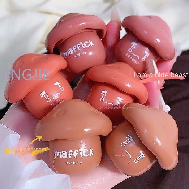 Nấm Mỏng Màu Xanh® Son Môi Lì Cọ Trang Điểm Bằng Silicone Tiện Dụng Chất Lượng Cao
