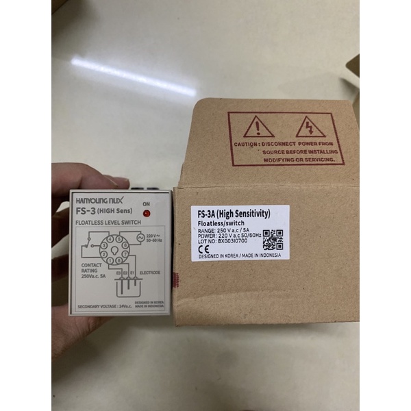 [RELAY/RƠ-LE] Rơ le mực nước Hanyoung Nux FS-3