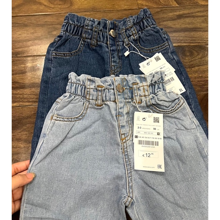 VD- Quần jeans baggy size 2/3y-9/10y