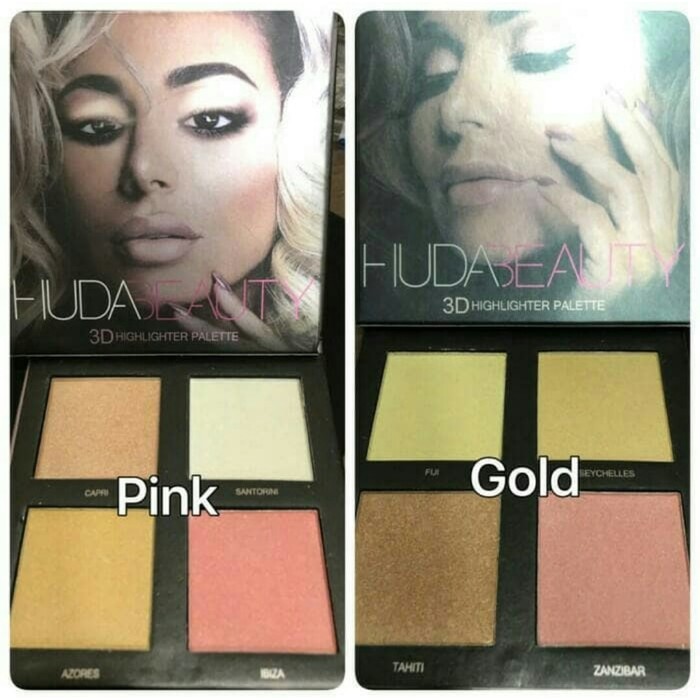 (Hàng Mới Về) Bộ Mỹ Phẩm Trang Điểm Mắt 3d Huda Beauty